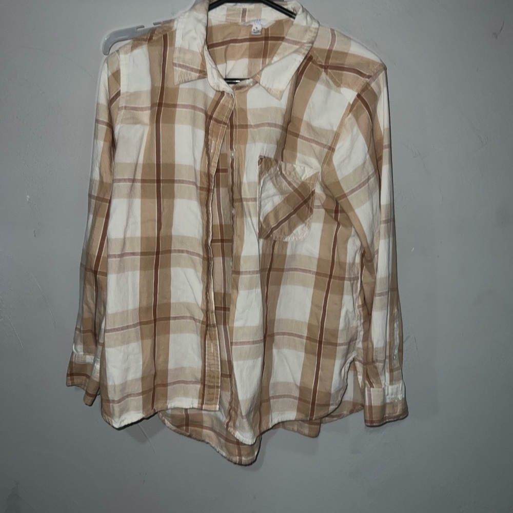Plaid button up